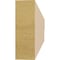 Ekena Millwork 2in. W x 6in. H x 28in. L Chapel Hill Woodgrain TimberThane Rafter Tail, Primed Tan RFTUR02X06X28CHPRCPR - alternate 4
